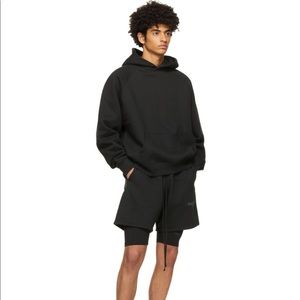 Essentials - Black Athletic Biker Shorts EUC